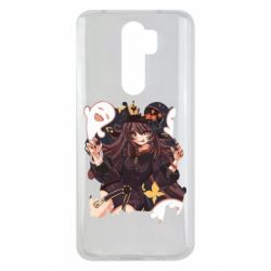Чохол для Xiaomi Redmi Note 8 Pro Halloween Impact Hu Tao - PrintSalon