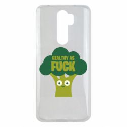 Чехол для Xiaomi Redmi Note 8 Pro Healthy as fuck - PrintSalon