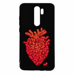 Чехол для Xiaomi Redmi Note 8 Pro Heart of many cats - PrintSalon