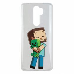 Чохол для Xiaomi Redmi Note 8 Pro Heroes from Minecraft - PrintSalon