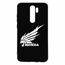Чехол для Xiaomi Redmi Note 8 Pro Honda skull - PrintSalon