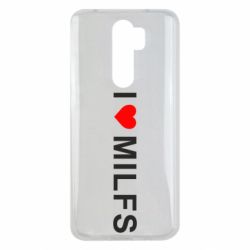 Чехол для Xiaomi Redmi Note 8 Pro I love MILFs - PrintSalon