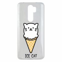 Чехол для Xiaomi Redmi Note 8 Pro Ice Cat - PrintSalon