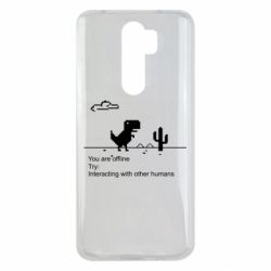 Чехол для Xiaomi Redmi Note 8 Pro Internet Dinosaur - PrintSalon