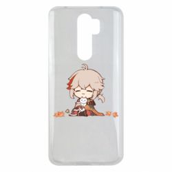 Чохол для Xiaomi Redmi Note 8 Pro Кадзуха з котом - PrintSalon