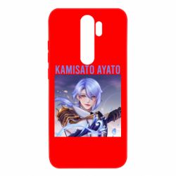 Чехол для Xiaomi Redmi Note 8 Pro Kamisato Ayato - PrintSalon