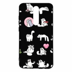 Чохол для Xiaomi Redmi Note 8 Pro Кот Саймона емоції - PrintSalon