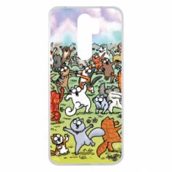 Чохол для Xiaomi Redmi Note 8 Pro Коти танцюють