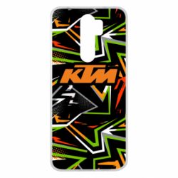 Чохол для Xiaomi Redmi Note 8 Pro KTM orange logo - PrintSalon