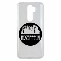 Чехол для Xiaomi Redmi Note 8 Pro Led Zeppelin in a circle - PrintSalon