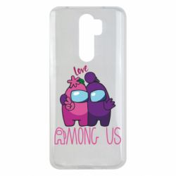 Чехол для Xiaomi Redmi Note 8 Pro Love is Among Us - PrintSalon