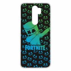Чехол для Xiaomi Redmi Note 8 Pro Marshmello Fortnite Dab Neon - PrintSalon