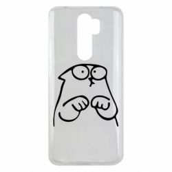 Чехол для Xiaomi Redmi Note 8 Pro Милый Кот Саймона - PrintSalon