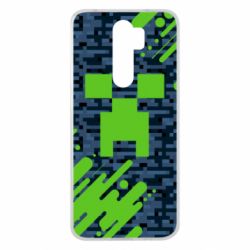 Чехол для Xiaomi Redmi Note 8 Pro Minecraft Creeper - PrintSalon