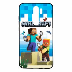 Чехол для Xiaomi Redmi Note 8 Pro Minecraft summer - PrintSalon