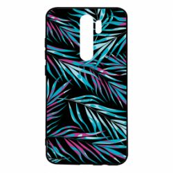 Чохол для Xiaomi Redmi Note 8 Pro Neon Palm Leaves - PrintSalon