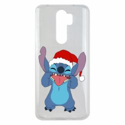 Чехол для Xiaomi Redmi Note 8 Pro Новогодний Стич - PrintSalon