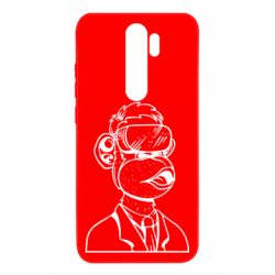 Чехол для Xiaomi Redmi Note 8 Pro Обезьяна в виртуальных очках - PrintSalon