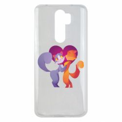 Чохол для Xiaomi Redmi Note 8 Pro Парочка. Котики - PrintSalon