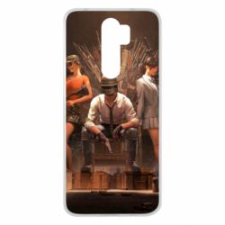 Чехол для Xiaomi Redmi Note 8 Pro Pubg on the throne - PrintSalon