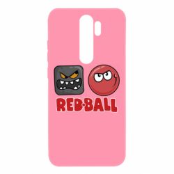 Чохол для Xiaomi Redmi Note 8 Pro Red ball 4 - PrintSalon