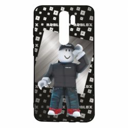 Чохол для Xiaomi Redmi Note 8 Pro Roblox And Metal Logo - PrintSalon