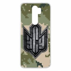Чехол для Xiaomi Redmi Note 8 Pro РУССКИЙ ВОЕННЫЙ КОРАБЛЬ ІДІ НА ХУЙ! ВСУ - PrintSalon