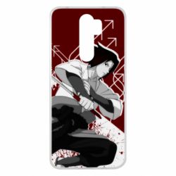 Чехол для Xiaomi Redmi Note 8 Pro Sasuke Uchiha-PrintSalon Чехол для Xiaomi Redmi Note 8 Pro Sasuke Uchiha