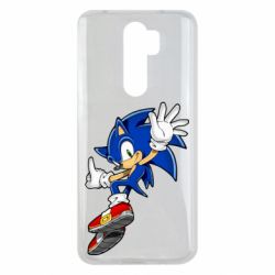 Чехол для Xiaomi Redmi Note 8 Pro Sonic and the jump - PrintSalon