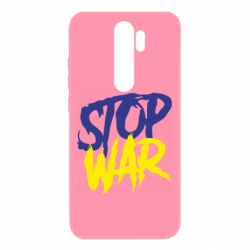 Чехол для Xiaomi Redmi Note 8 Pro Stop this war - PrintSalon