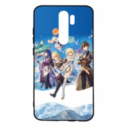 Чехол для Xiaomi Redmi Note 8 Pro Teyvat Genshin Impact - PrintSalon