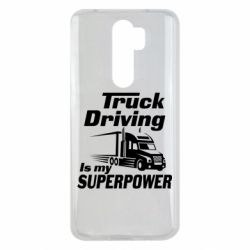 Чехол для Xiaomi Redmi Note 8 Pro Truck Driving Is My Superpower - PrintSalon