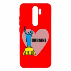 Чехол для Xiaomi Redmi Note 8 Pro Ukraine in heart - PrintSalon