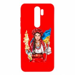 Чехол для Xiaomi Redmi Note 8 Pro Украинская девушка в венку - PrintSalon