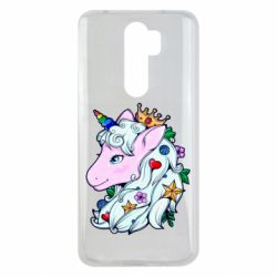 Чехол для Xiaomi Redmi Note 8 Pro Unicorn Princess - PrintSalon