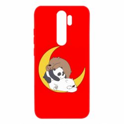 Чехол для Xiaomi Redmi Note 8 Pro We bare bears sleep - PrintSalon