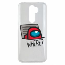 Чехол для Xiaomi Redmi Note 8 Pro Where? ( Among Us ) - PrintSalon
