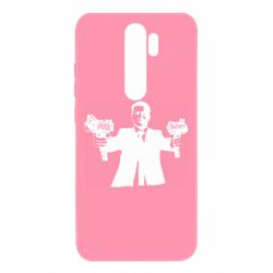 Чехол для Xiaomi Redmi Note 8 Pro Zelensky fuck putin - PrintSalon