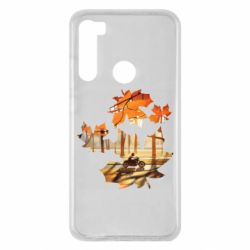 Чехол для Xiaomi Redmi Note 8 Проезжая осень - PrintSalon