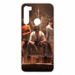 Чехол для Xiaomi Redmi Note 8 Pubg on the throne - PrintSalon
