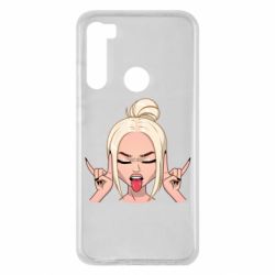 Чехол для Xiaomi Redmi Note 8 Punk Girl - PrintSalon