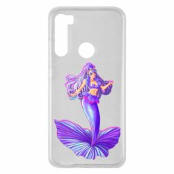 Чехол для Xiaomi Redmi Note 8 Purple Mermaid Barbie - PrintSalon