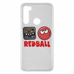 Чохол для Xiaomi Redmi Note 8 Red ball 4 - PrintSalon