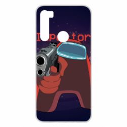 Чохол для Xiaomi Redmi Note 8 Red With A Gun - PrintSalon