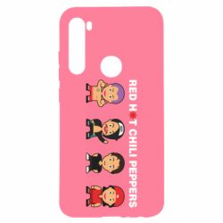 Чехол для Xiaomi Redmi Note 8 RHCP Chibies - PrintSalon