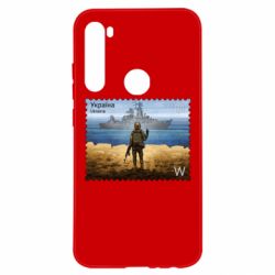Чехол для Xiaomi Redmi Note 8 русский корабль иди на@ - PrintSalon