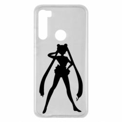 Чохол для Xiaomi Redmi Note 8 Sailor Moon silhouette - PrintSalon