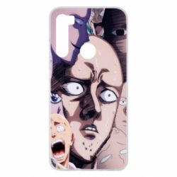 Чохол для Xiaomi Redmi Note 8 Сайтама многоликий - PrintSalon