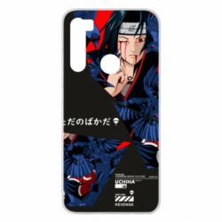 Чохол для Xiaomi Redmi Note 8 shattered Itachi art - PrintSalon