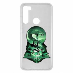 Чохол для Xiaomi Redmi Note 8 Slytherin collage - PrintSalon